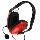 2 Pin Noise Canceling Headset Headphone With Ptt Mic For Walkie Talkie Kenw