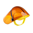 Professional Face Shield Grinding Solder Masks Glasses Grinding Helmet-Brown