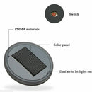 Solar LED Flashing Cars Cup Holder Pad Mat Auto Interior Light -Red Color new