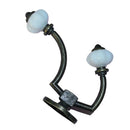 Ceramic Imitation Head Double Layer Towel Rack Door Wall Cupboard Hook Hook