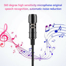 3.5mm Wired Lavalier Microphone Collar Lapel Clip-on Mic for PC Cell Phone