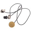 Copper Plastic Piezo Pickup Transducer Wiring Harness Set for Cigar Box Guitar