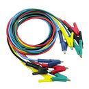 5Pieces and 5 Colors Test Lead Set & Alligator Clips,100CM