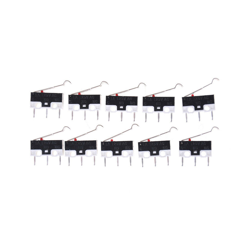5Pcs AC 125V 1A SPDT Subminiature Micro Lever Switch Mouse Switch BX JCAUB Kw