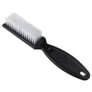 Plastic Black Handle Hairdressing Soft Hair Cleaning Brush Barber Neck Duster ,