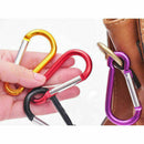 10Pack Multicolor Snap Hook Carabiner D Ring Key Chain Clip Key USA
