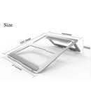 Laptop Folding Bracket Aluminum Alloy Adjustable Desktop Tablet Stand