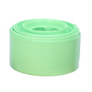 10M 29.5mm PVC Heat Shrink Tubing Wrap for 1 x 18650 Battery Light Green
