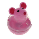 2 pcs Cat Mouse Shape Tumbler Interactive Teaser Toys Store Food Supplies