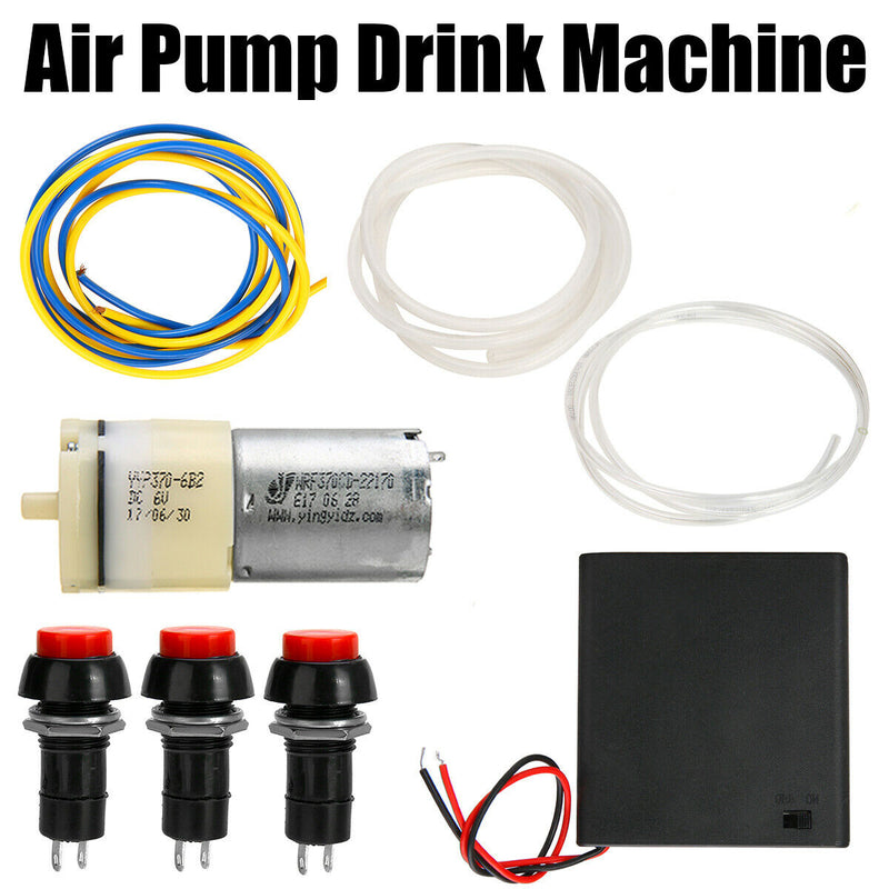 DC 6V 9V Mini Air Pump Motor Dispenser Fountain Drink Machine Accessories System