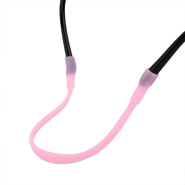 Kids Silicone Band Strap+ Ear Hooks for Glasses Eyeglass sunglasses Pink