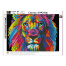 Colorful Lion 5D Diamond Painting Home Decor Embroidery Cross Stitch Craft