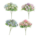4Piece Artificial Flowers Real Touch Long Stem Wedding Bouquet Flowers