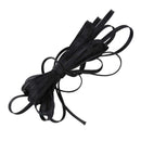 10M Flex. fabric hose braided hose cable protection cable conduit Black 10m P9Z2