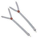 1Pair Y Shape Shirt Stays Garters Military Holder Non-slip Clamps Leg Suspender-