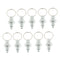 10x M10 Index Plunger with Ring Pull Spring Loaded Retractable Locking Pin