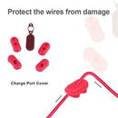 4pcs Case Silicone Cap M365 Electric Scooter Charge Port Cover Dust Plug AU