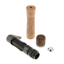Fishing Pole Repair Composite Cork Wood Handle With Casting Reel Seat Set