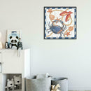 5D DIY Full Drill Diamond Painting Crab Fish Cross Stitch Embroidery Mosaic