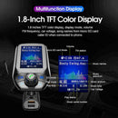 T43 Car Bluetooth Mp3 Player Hands-Free Call Type-C Charger Fm Transmitter
