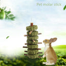Hamster Teeth Grinding Toys Rabbit Tree Branch Grass Ball Hanging Cage ToyA.3C