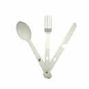 New Sport Fork Spoon Eating Utensil Stainless Steel Camping Cutlery Set New J5P5