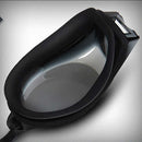 Black Nose Clip+Ear Plug+Anti fog UV Swimming Swim Adjustable Glasses OZ