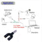 3.5mm Stereo Audio Jack Earphone Headphone 2 Way U Splitter Adapter