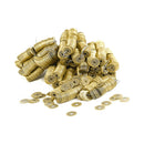50pcs Feng Shui Coins Chinese Five Emperors Lucky Wealth Good Fortune Coin Brass