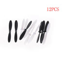 12Pcs 55MM long Propeller For HUBSAN X4 H107 H107C H107D Quadcop 3c
