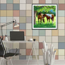 5D DIY Full Drill Diamond Painting Horse Cross Stitch Mosaic Kit Home Decor