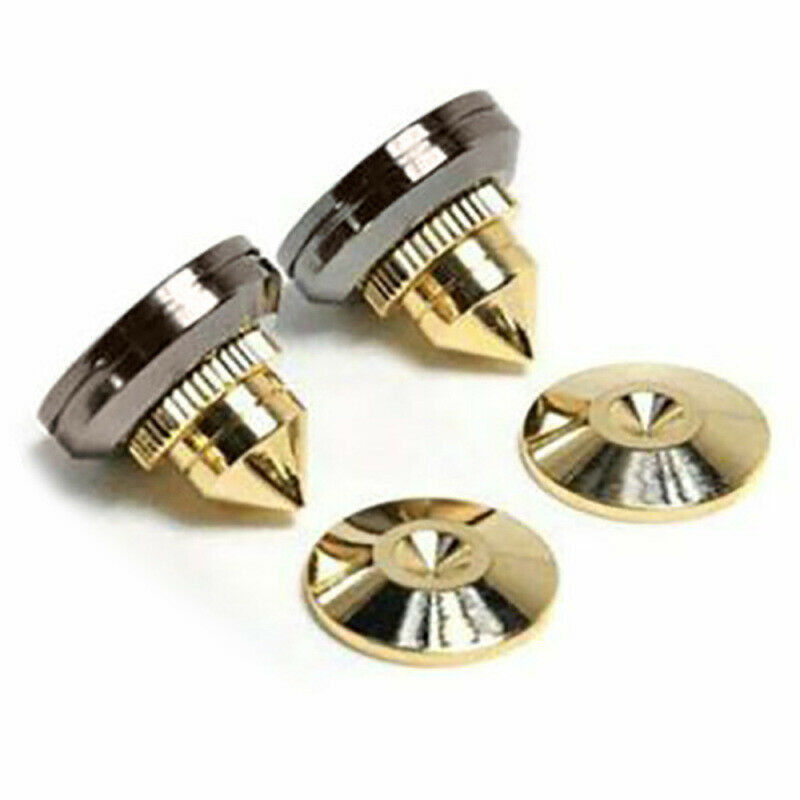 2Set Speaker Spike Isolation Feet Cone Pad CD Spikes Turntable Amp HiFi K RZN