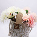 Kraft Paper Tags,100Pcs Heart Kraft Paper Gift Tags Craft Hang Tags with 10