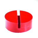 Red Slotted Floor Jack Pad Frame Rail Adapter For Pinch Weld Side Pad