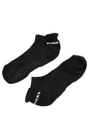 Women Cotton Yoga Socks Gym Fitness Sports Socks No Toes - Black