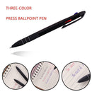 3 in1 Press Ballpoint Pen-Writing Pen Refill School Office-Supplies Screen