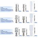 315Pcs Quick Splice 2.8mm 4.8mm 6.3mm Male and Female Wire Spade Connector  U7O7