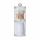 Acrylic Transparent Box Makeup Cotton Pad Round Container Storage Holder Case