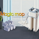 Dry Wet Flat Floor Mop Washable Microfiber Cleaning Pads Home Floor Clean Ws Gw