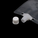 1PC 500ml clear spout stand up bag liquid juice flask pouch bags with cap IO BX