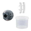 Exercise Fitness Ball Neck Facial Muscle Toning Lifting Jaw Fitness Gray