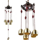 Bronze Big Metal Bells Wind Chime Feng Shui Home Garden Hanging Pavilion
