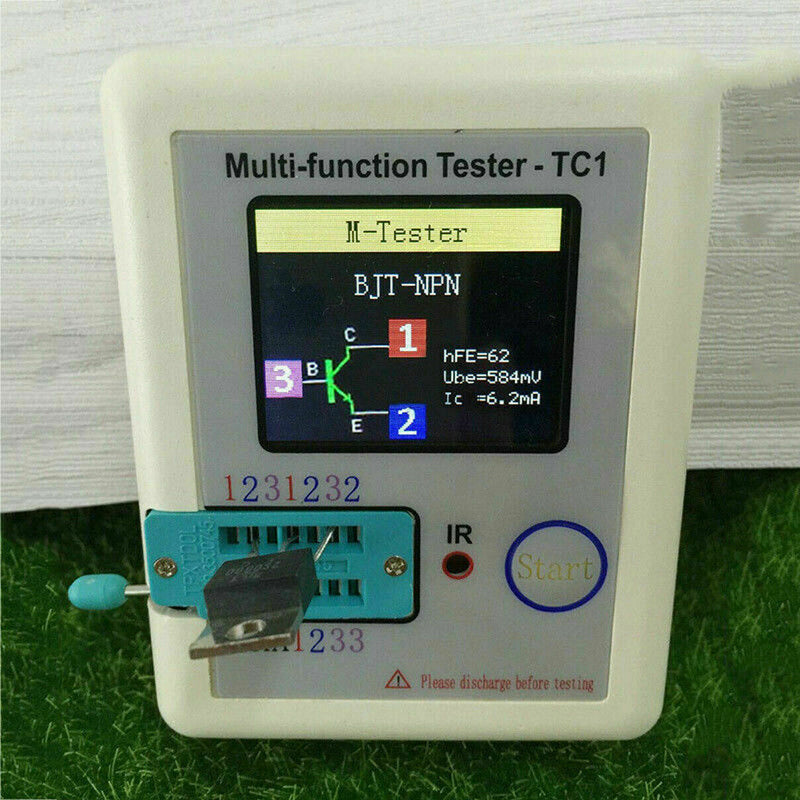 3.5inch Colorful Graphic Display Multifunction Transistor Tester Diodes LCR R6P4