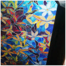 Home Static Cling Cover Stained Flower Privacy Window Glass Film 45CM*1M De V2Y6