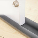 Door Bottom Sealing Strip Guard Sealer Stopper Door Weatherstrip (Grey) A