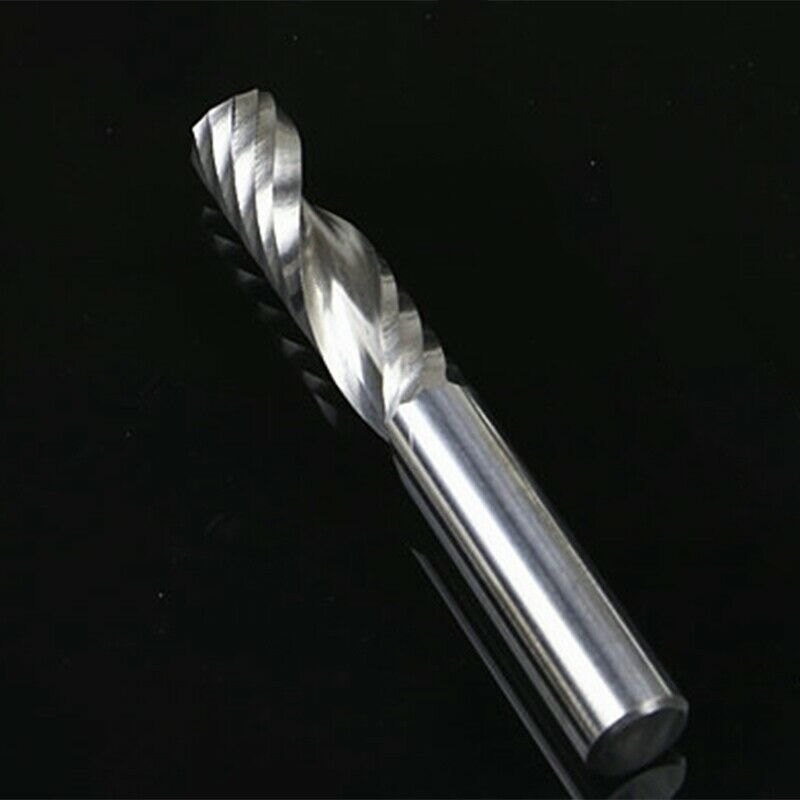 5Pcs Up Down Cut 6MM Spiral Solid Carbide CNC Router Endmill Compression Wo S1D7