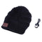 Wireless Bluetooth Music Speaker Heavy Bass Headset Cross Stripe Hat Cap A#S