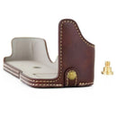 Bottom Opening Version Protective PU Leather Half Camera Case Bag for Sony  X3H4