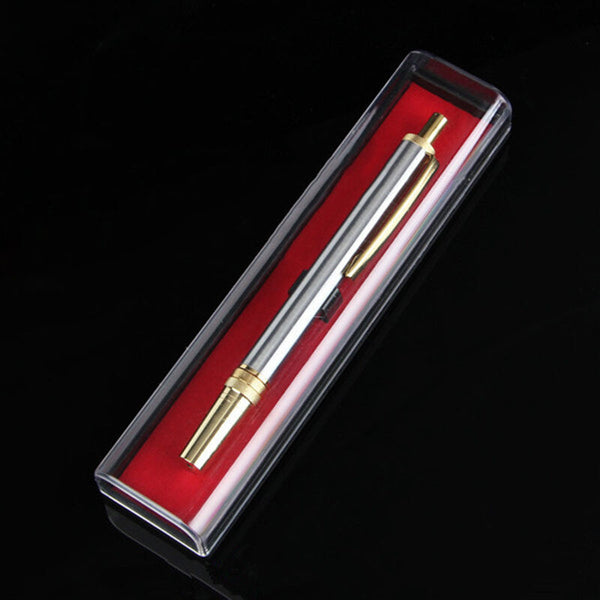 Rectangular Acrylic Transparent Plastic Pen Boxes Stationery Pencil Case-Box