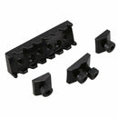 7 String Locking Nut Electric Guitar Nut Tremolo Bridge 48mm (Black)